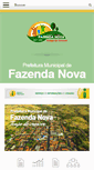 Mobile Screenshot of fazendanova.go.gov.br