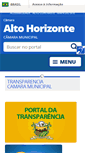 Mobile Screenshot of camaraaltohorizonte.go.gov.br