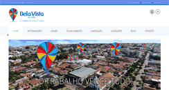 Desktop Screenshot of belavista.go.gov.br