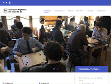 Tablet Screenshot of go.org.ar