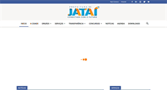 Desktop Screenshot of jatai.go.gov.br