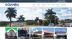 Desktop Screenshot of goianira.go.gov.br