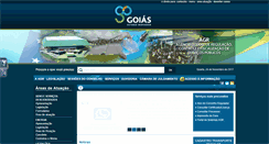 Desktop Screenshot of agr.go.gov.br