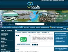 Tablet Screenshot of agr.go.gov.br