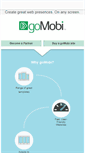 Mobile Screenshot of go.mobi