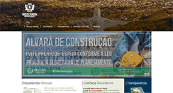 Desktop Screenshot of niquelandia.go.gov.br