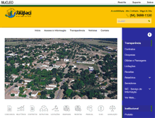 Tablet Screenshot of jaupaci.go.gov.br