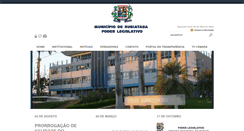 Desktop Screenshot of camararubiataba.go.gov.br