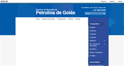 Desktop Screenshot of petrolina.go.gov.br