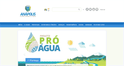 Desktop Screenshot of anapolis.go.gov.br