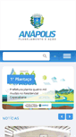 Mobile Screenshot of anapolis.go.gov.br